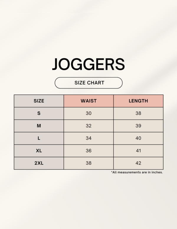 1745037278sizechart.png Basic Human Classic Joggers