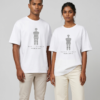Gathered Human Stretch Tee