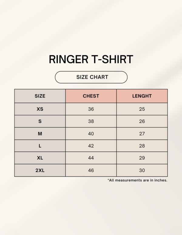 Borderless Human Ringer Tee